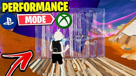 How To Get PERFORMANCE MODE On Console XBOX PS4 PS5 Fortnite