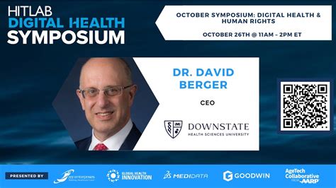 Hitlab October 2023 Symposium Dr David Berger Youtube