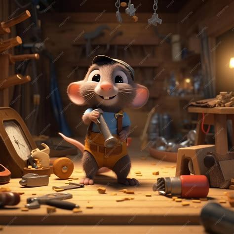 Premium AI Image | A scene from the movie mouse from walt disney's ...