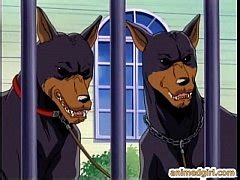 Bondage Hentai Gets Squeezed Her Tits And Dildoed Wetpussy Free Mobile Porn Videos IPornTV