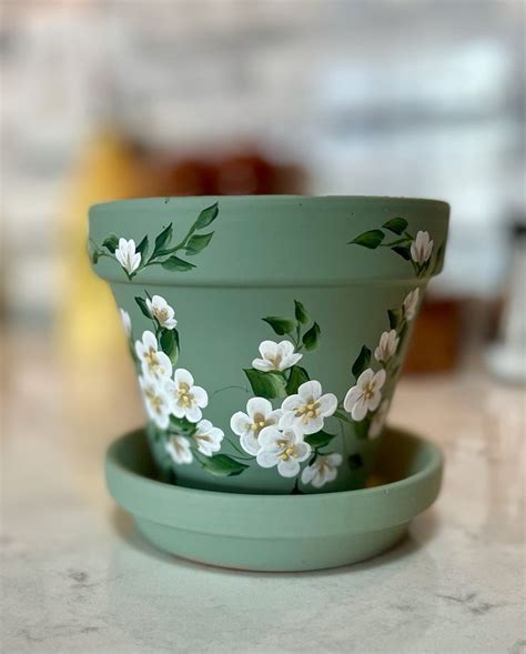 Pattysfloralcrafts Etsy Plant Pot Design Painted Pots Diy Diy