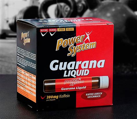 Guarana Liquid от Power System: как принимать, состав и отзывы