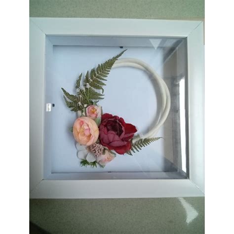 Jual Framebingkai 20x20 Motif Ring Bisa Buat Kado Pernikahan Ultah