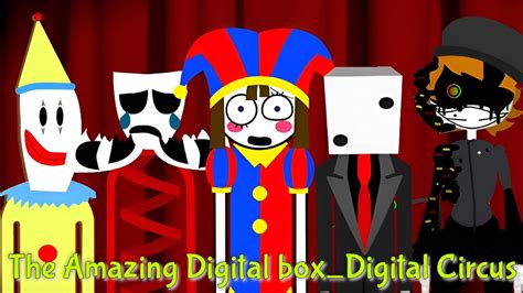 The Amazing Digital Box Digital Circus Incredibox Version YouTube