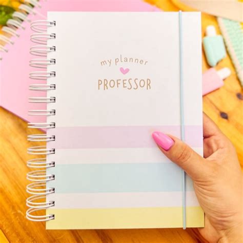 Planner Professor Organizador Para Professores Planejador De Aulas