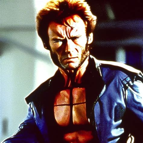 Clint Eastwood As Wolverine Stablediffusion