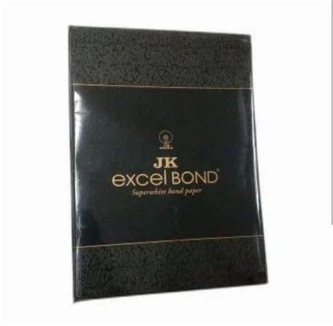 Plain Paper Jk Excel Bond A Sheet Paper Gsm Gsm Size Dimension