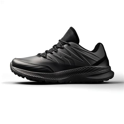 Premium Photo | Black trainers design photo