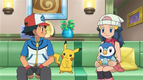 Dawn Return To Ash In Unova Region [pokemon Bw] Youtube