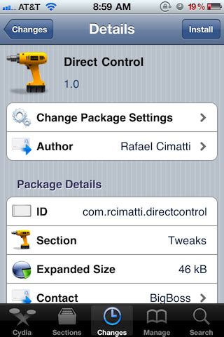 directcontrol   quick  dirty access   ipod controls