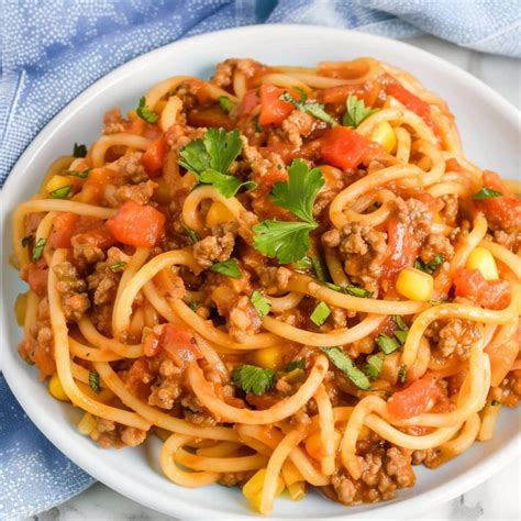 Mexican Spaghetti Insanely Good