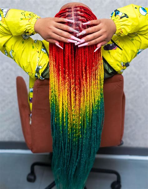 Rainbow Braids