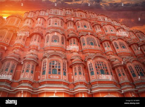 Hawa Mahal Es Un Har N En El Complejo Del Palacio Del Maharaj De