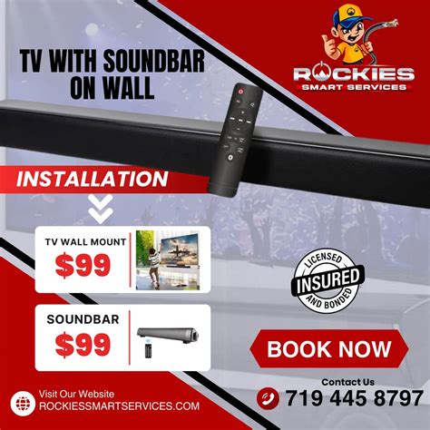 Soundbar Installation - Rockies Smarts Services