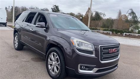 2015 Gmc Acadia Slt 1 Suv Midnight Amethyst Youtube