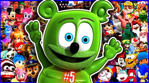 Gummy Bear Song MEGAMIX Movies Games And Series COVER PART 5 Feat