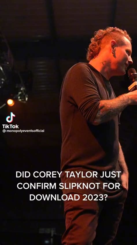 Slipknot confirmed for Download 2023? : r/Slipknot