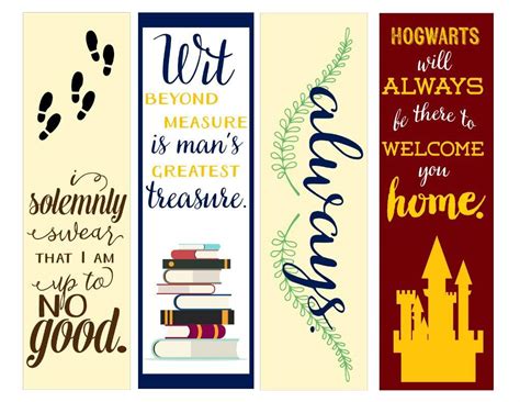 Harry Potter Bookmarks | Harry Potter Amino