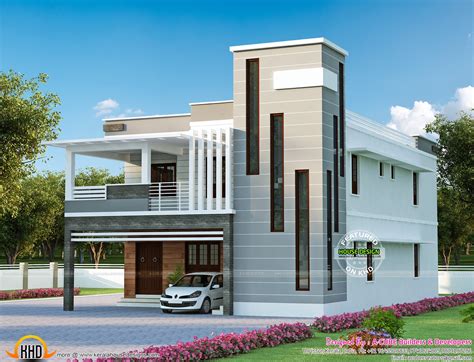 Modern Indian Bungalow Elevation