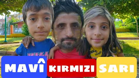 24 SAAT BOYUNCA TEK RENK CHALLENGE MAVİ KIRMIZI SARI YouTube