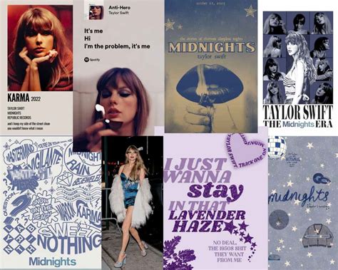 Taylor Swift Midnights Album Wallpaper Kit - Nowstalgia