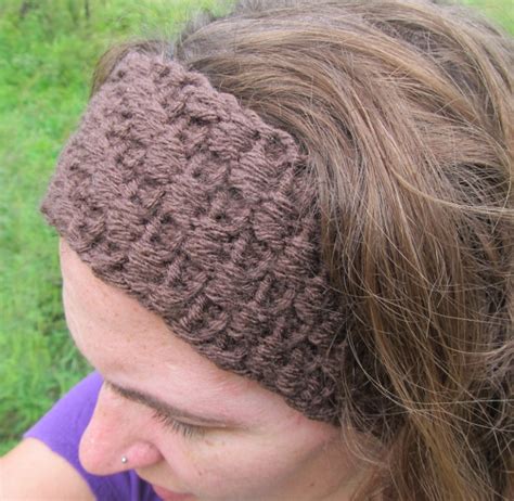 This Mama Knits Headband Ear Warmer With Bumps