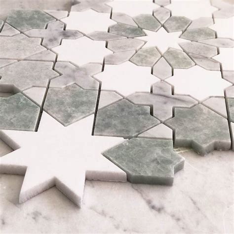 The Wizard Of Oz Hope Star Natural Stone Mosaic Natural Marble Tiles