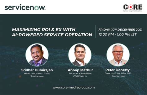 Maximizing ROI EX With AI Powered Service Operation CIO Dialogues