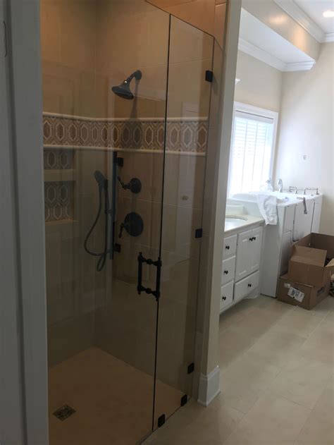 Frameless Shower Door Install Clarity Glass Solutions Inc