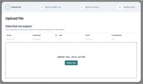 GitHub UgnisSoftware React Spreadsheet Import Import Flow For Excel