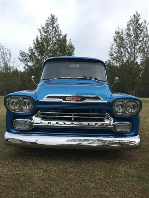 1959 Chevrolet Apache Pickup Truck LS2 6L 4L60E Automatic 4k Restore Mi