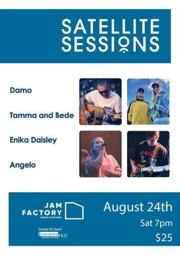 Satellite Sessions Tauranga Eventfinda