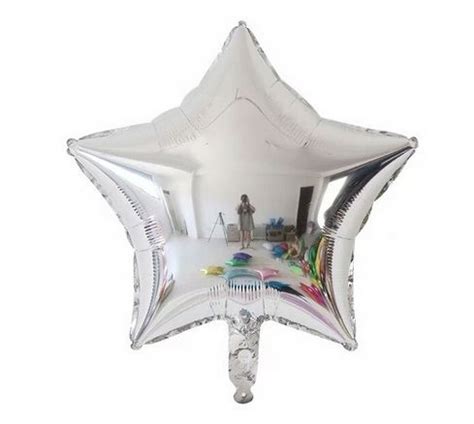 Balon Foliowy GWIAZDA GWIAZDKA 45 Cm SREBRNY 9850211515 Allegro Pl