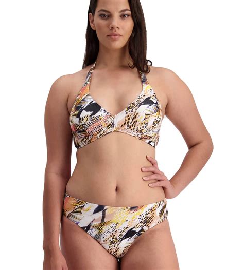 Moontide Swimwear Go Wild Mid Rise Bikini Pant