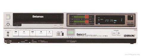 Sony SL HF300 BetaHiFi Video Cassette Recorder Manual HiFi Engine