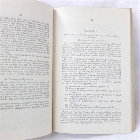 Ww1 Manual Notes For Infantry Officers On Trench Warfare 1917 Compass Library