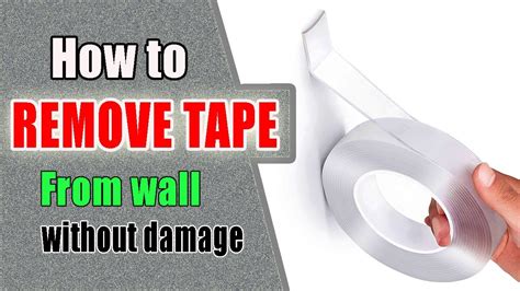 How To Remove Double Sided Tape From Walls No Damage Cleanwall Hack