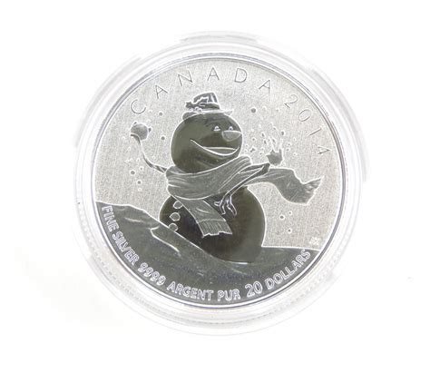 Police Auctions Canada - 2014 Canadian 20 Dollar Fine Silver Coin (250158C)