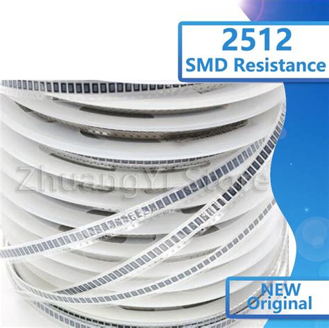 50 Pcs 2512 Smd Resistor 1 1W 0 33 Ohm R330 0 33R Grandado