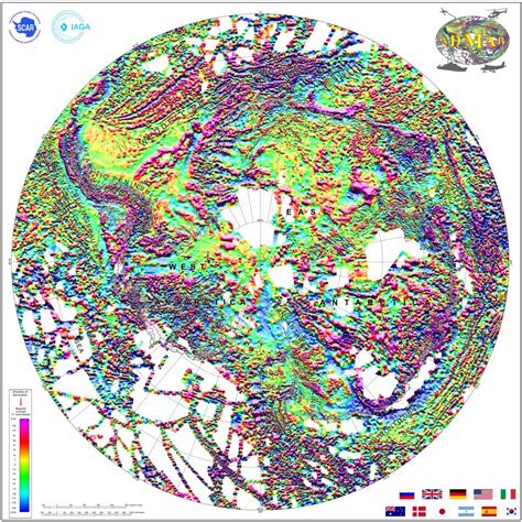 New magnetic anomaly map helps unveil Antarctica - GeoSpace - AGU ...