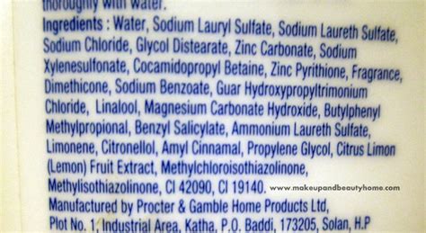 Head & Shoulders Lemon Fresh Anti Dandruff Shampoo Review