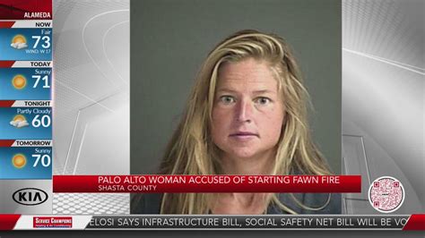 Palo Alto Woman Accused Of Starting Fawn Fire Youtube