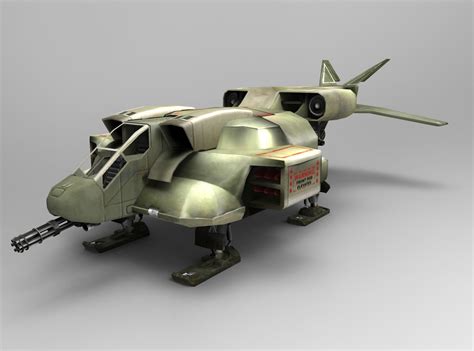 DropShip 3D Model $10 - .unknown .fbx .max - Free3D