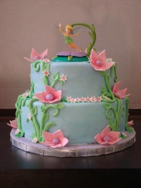 Tinkerbell Cake Gateau Fée Clochette Gâteaux Disney Disney