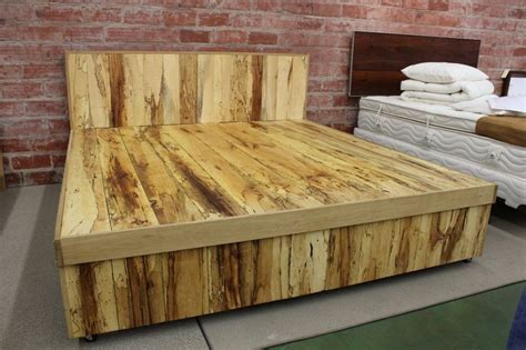 rustic wooden bed frame rustic bed frame rustic wood bed frame