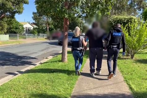 Victoria Police Arrest 10 People After Six Month Probe Into Alleged