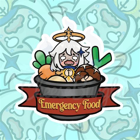 Paimon Emergency Food Genshin Impact Etsy