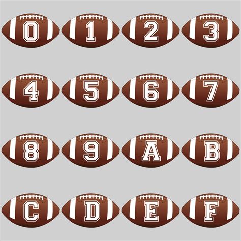 Printable Football Alphabet Letters Web Printable Alphabet Letters Big