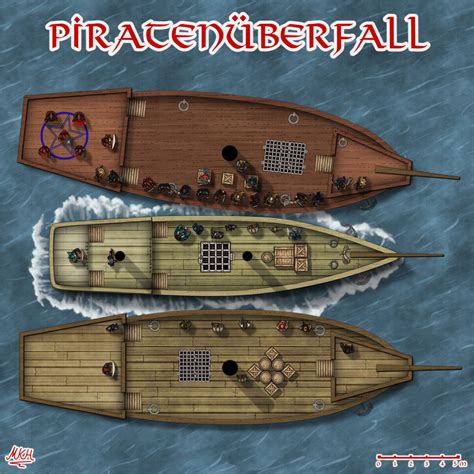 Pirate Attack! A quick Battlemap — ProFantasy Community Forum