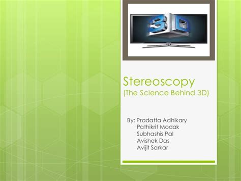 Stereoscopy